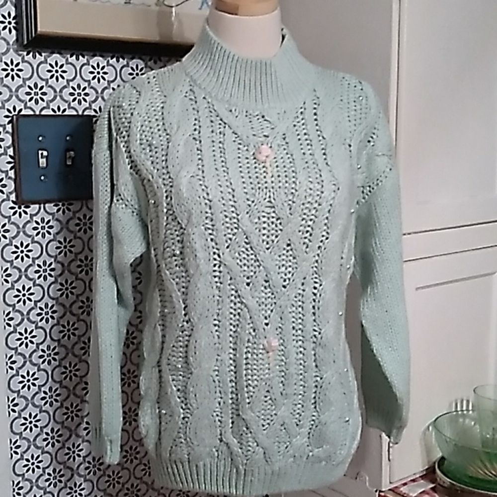Vintage Perfect Designs hand knitted sweater
